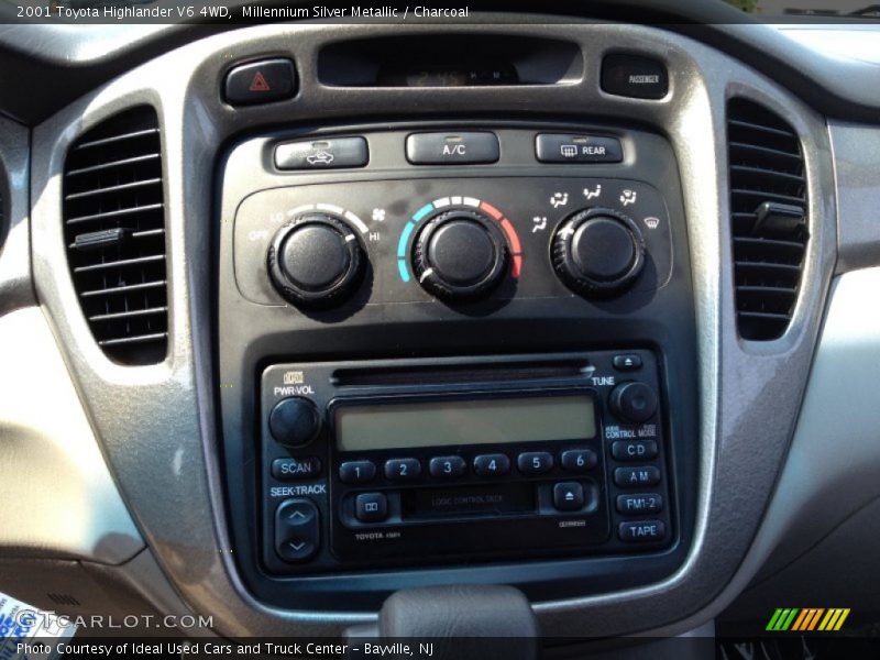 Millennium Silver Metallic / Charcoal 2001 Toyota Highlander V6 4WD