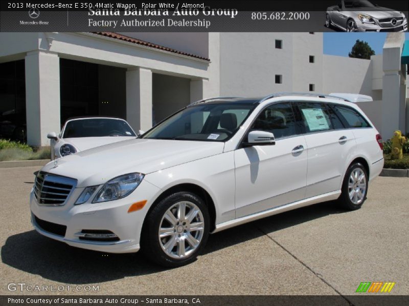 Polar White / Almond 2013 Mercedes-Benz E 350 4Matic Wagon