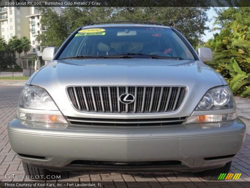 Burnished Gold Metallic / Gray 1999 Lexus RX 300