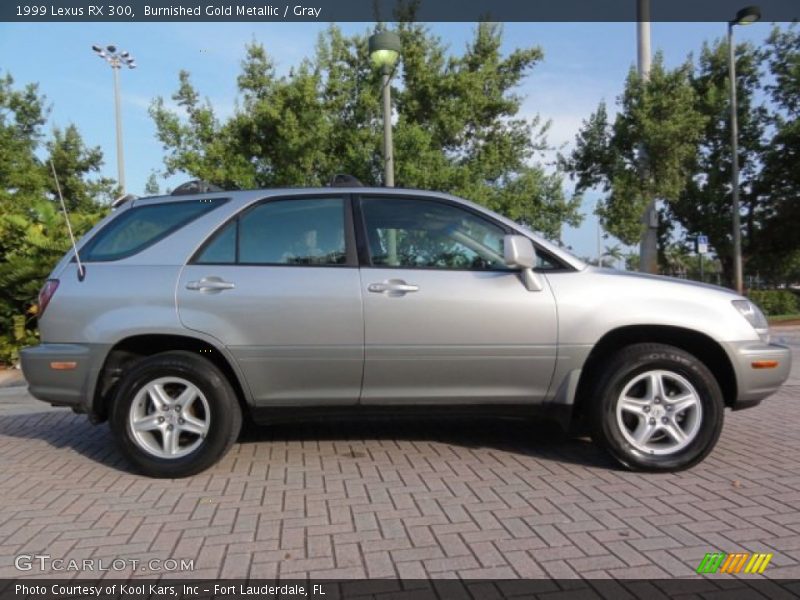 Burnished Gold Metallic / Gray 1999 Lexus RX 300