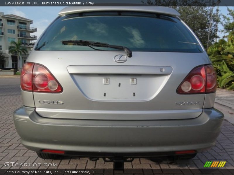 Burnished Gold Metallic / Gray 1999 Lexus RX 300