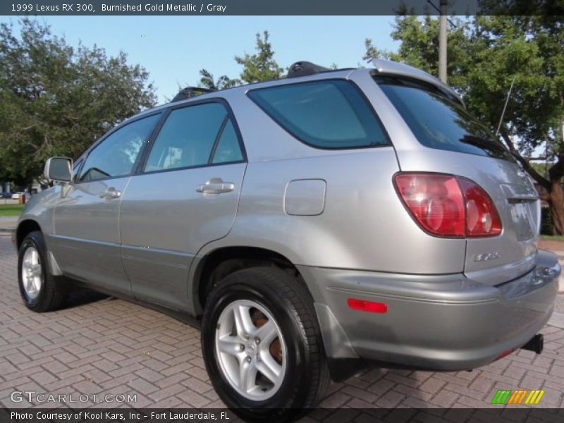 Burnished Gold Metallic / Gray 1999 Lexus RX 300