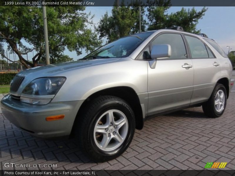 Burnished Gold Metallic / Gray 1999 Lexus RX 300