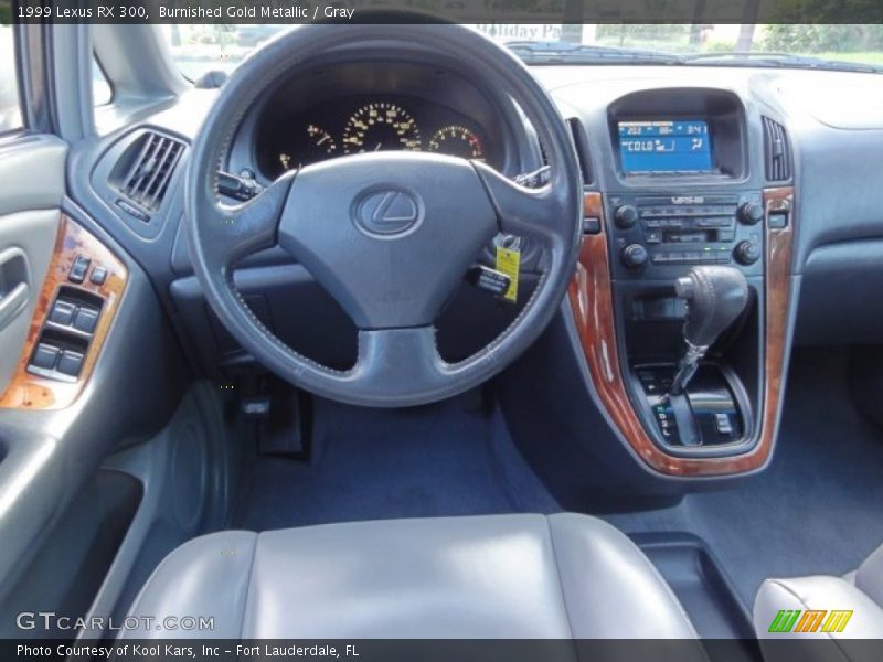 Burnished Gold Metallic / Gray 1999 Lexus RX 300