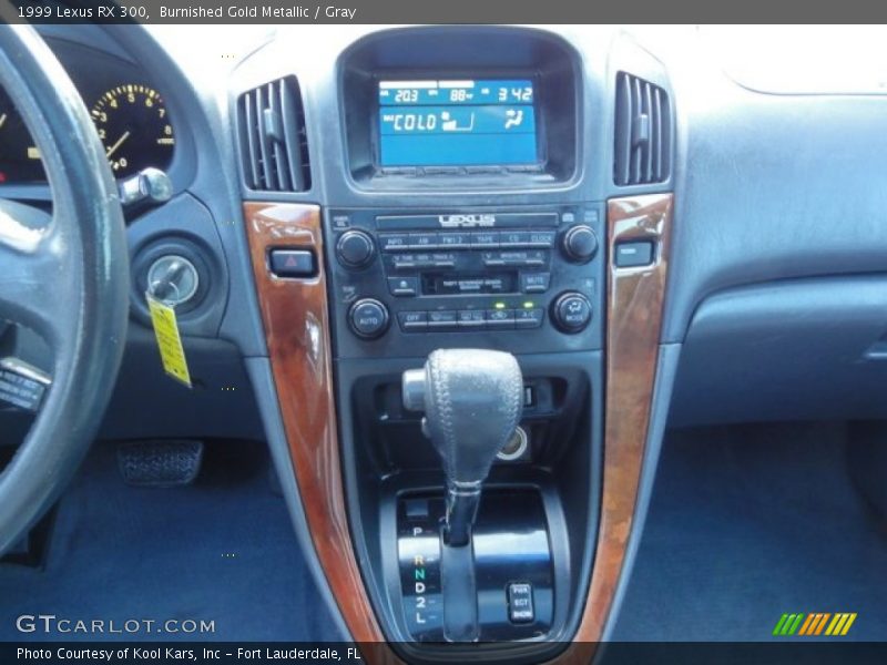 Burnished Gold Metallic / Gray 1999 Lexus RX 300