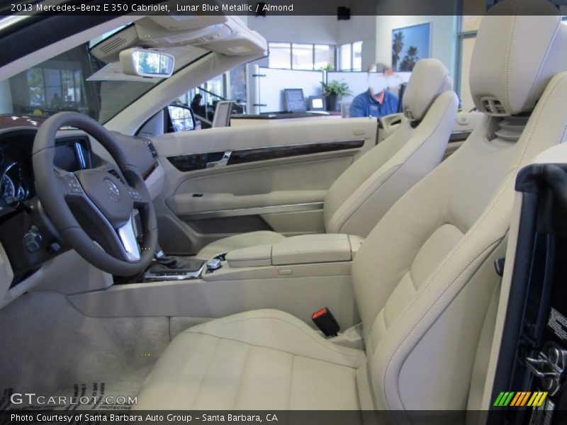  2013 E 350 Cabriolet Almond Interior