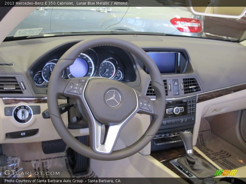 Dashboard of 2013 E 350 Cabriolet