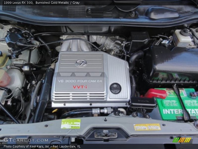 Burnished Gold Metallic / Gray 1999 Lexus RX 300