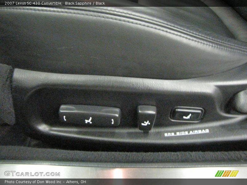 Black Sapphire / Black 2007 Lexus SC 430 Convertible