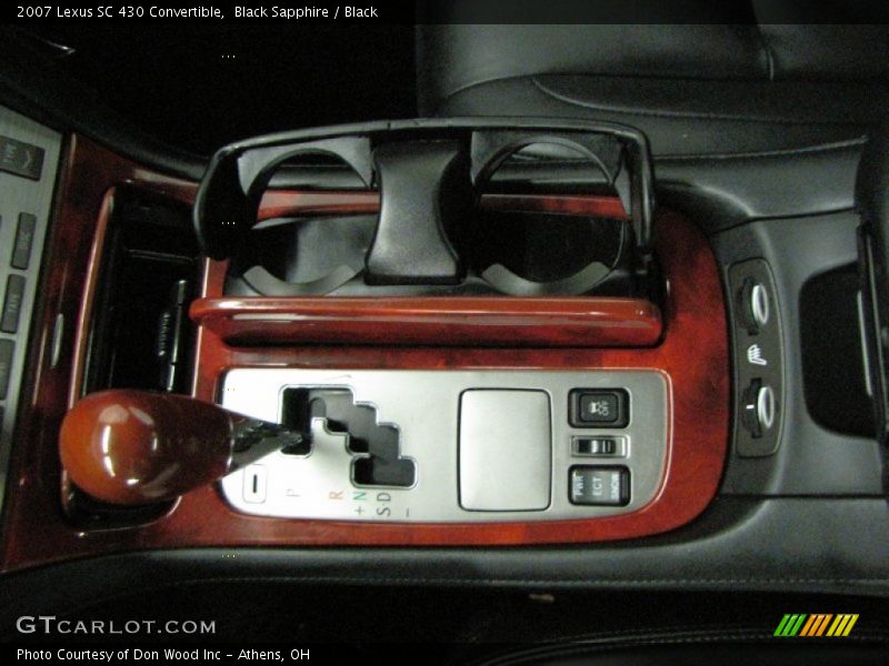 Black Sapphire / Black 2007 Lexus SC 430 Convertible