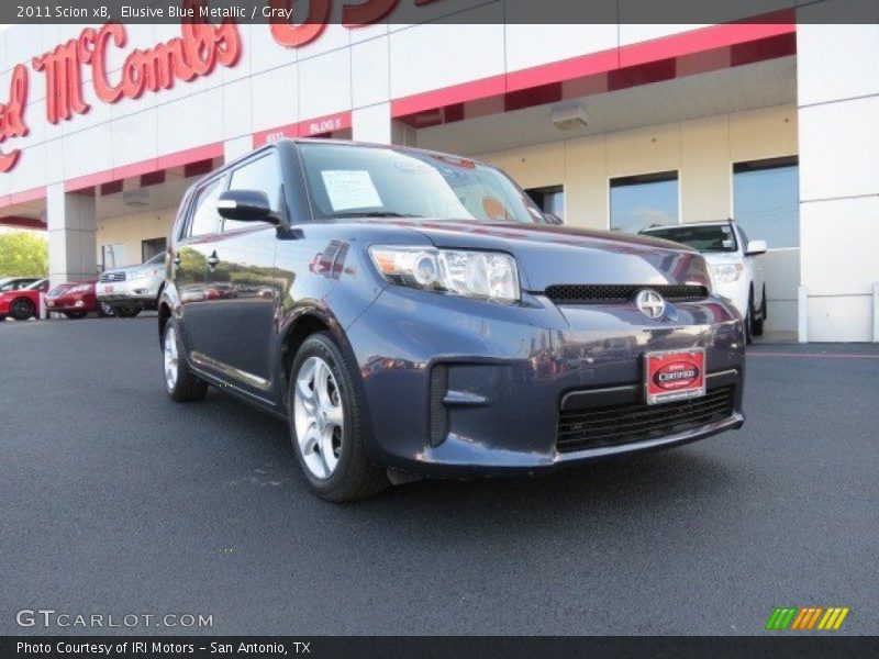 Elusive Blue Metallic / Gray 2011 Scion xB