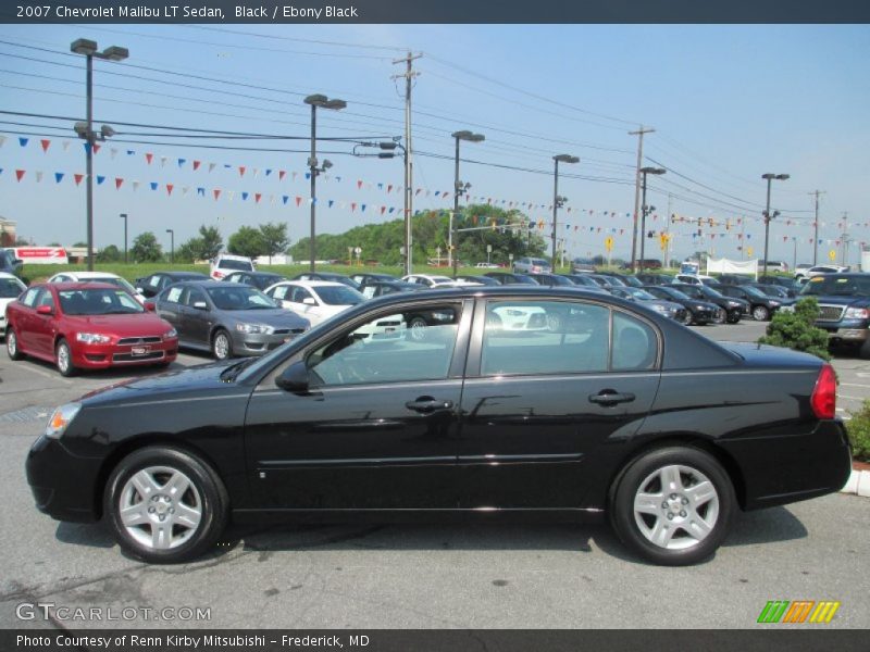 Black / Ebony Black 2007 Chevrolet Malibu LT Sedan