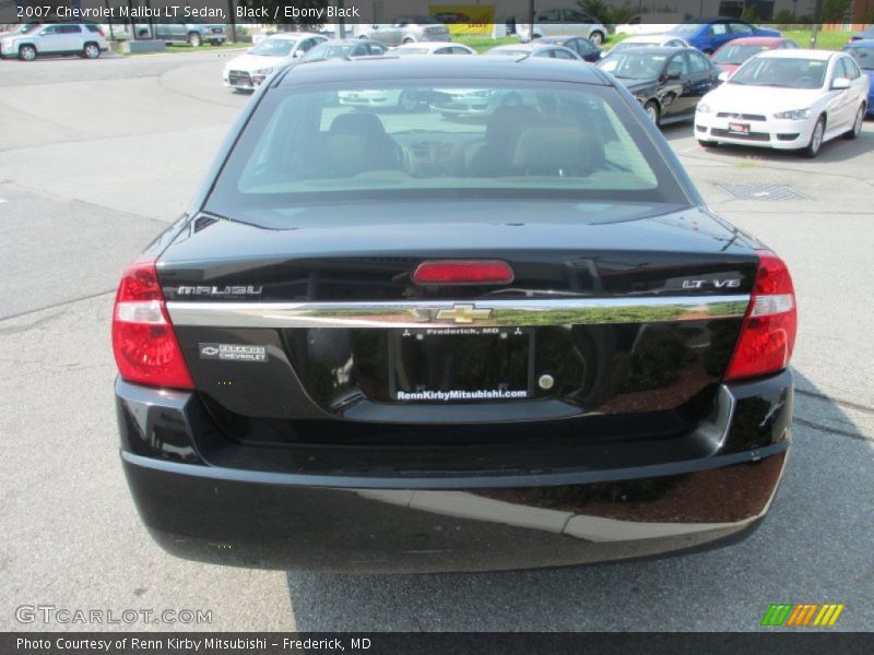 Black / Ebony Black 2007 Chevrolet Malibu LT Sedan