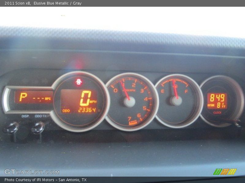 Elusive Blue Metallic / Gray 2011 Scion xB