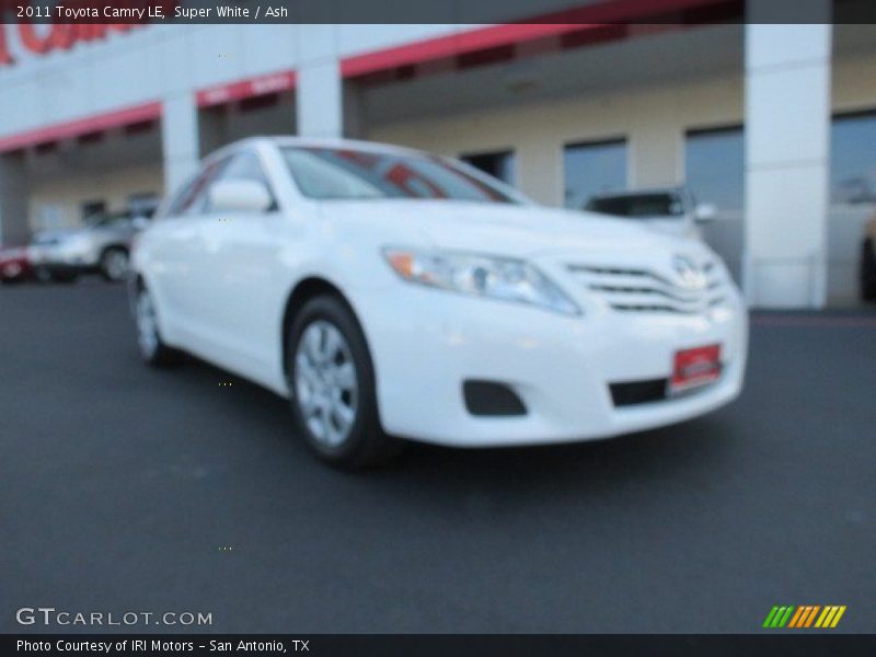 Super White / Ash 2011 Toyota Camry LE