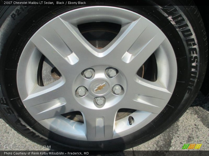Black / Ebony Black 2007 Chevrolet Malibu LT Sedan