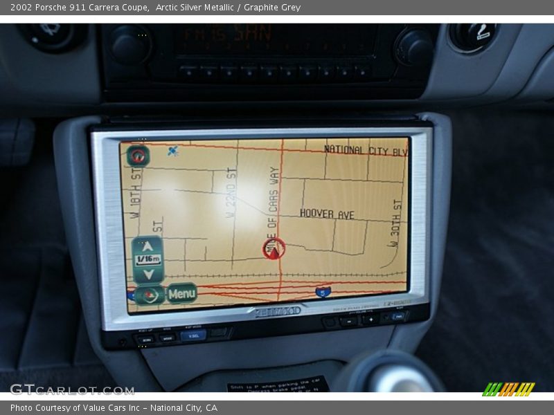 Arctic Silver Metallic / Graphite Grey 2002 Porsche 911 Carrera Coupe