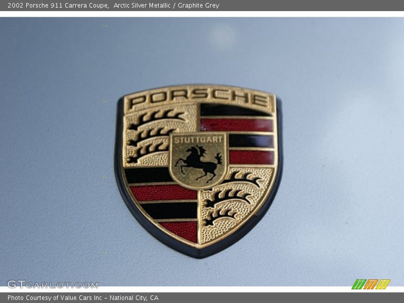 Porsche Hood Crest - 2002 Porsche 911 Carrera Coupe