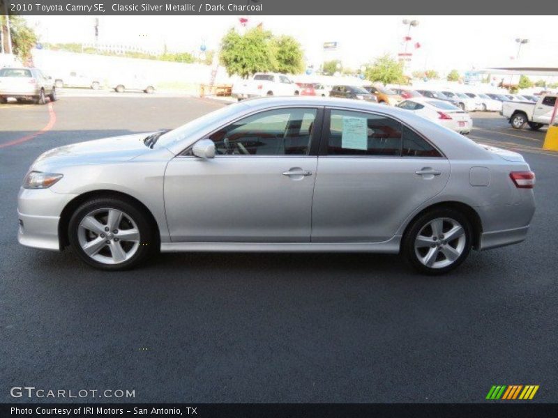 Classic Silver Metallic / Dark Charcoal 2010 Toyota Camry SE