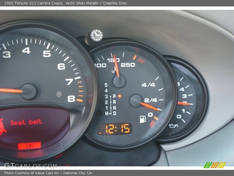  2002 911 Carrera Coupe Carrera Coupe Gauges