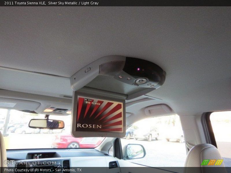 Silver Sky Metallic / Light Gray 2011 Toyota Sienna XLE