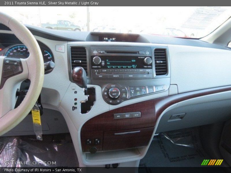 Silver Sky Metallic / Light Gray 2011 Toyota Sienna XLE