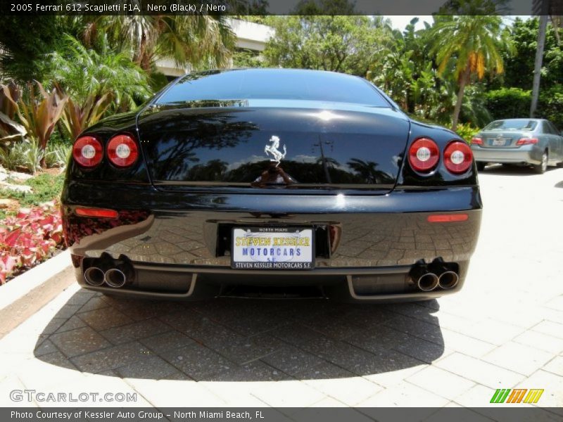 Nero (Black) / Nero 2005 Ferrari 612 Scaglietti F1A