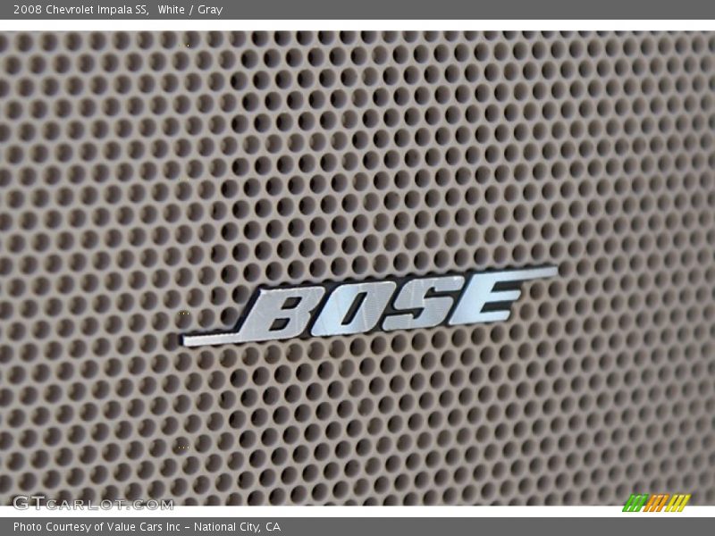 White / Gray 2008 Chevrolet Impala SS