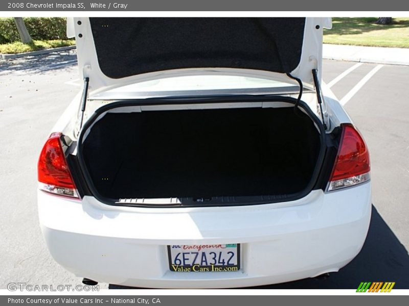 White / Gray 2008 Chevrolet Impala SS