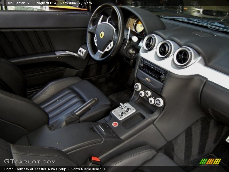 Dashboard of 2005 612 Scaglietti F1A