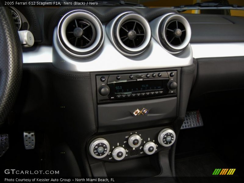 Controls of 2005 612 Scaglietti F1A
