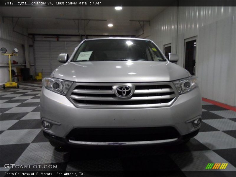 Classic Silver Metallic / Ash 2012 Toyota Highlander V6
