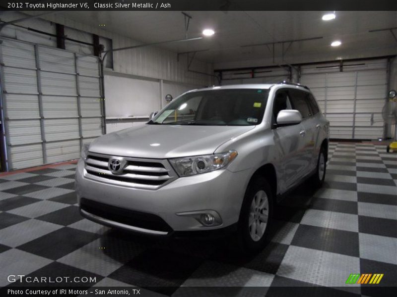 Classic Silver Metallic / Ash 2012 Toyota Highlander V6