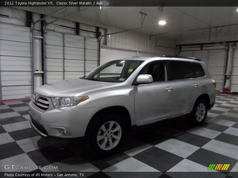 Classic Silver Metallic / Ash 2012 Toyota Highlander V6