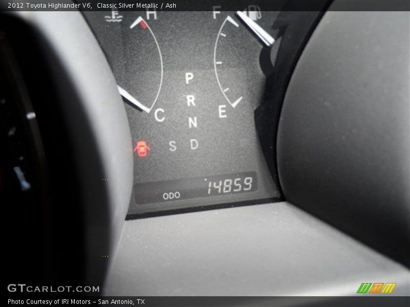 Classic Silver Metallic / Ash 2012 Toyota Highlander V6