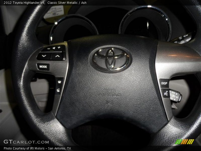Classic Silver Metallic / Ash 2012 Toyota Highlander V6