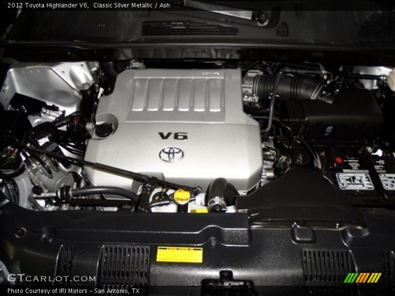 Classic Silver Metallic / Ash 2012 Toyota Highlander V6