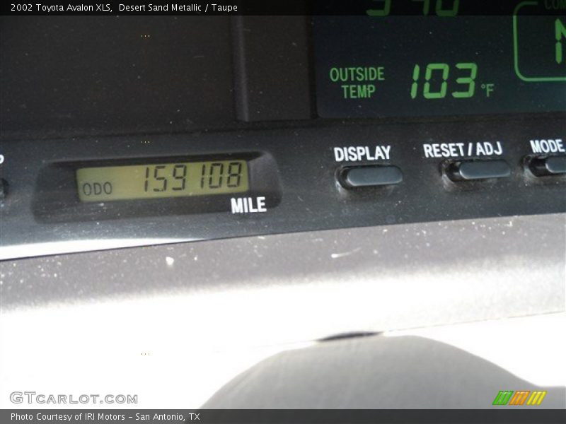 Desert Sand Metallic / Taupe 2002 Toyota Avalon XLS