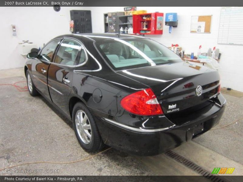 Black Onyx / Gray 2007 Buick LaCrosse CX