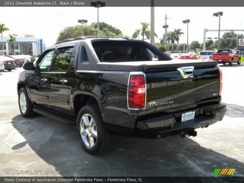 Black / Ebony 2011 Chevrolet Avalanche LT