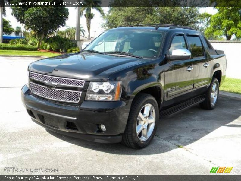 Black / Ebony 2011 Chevrolet Avalanche LT