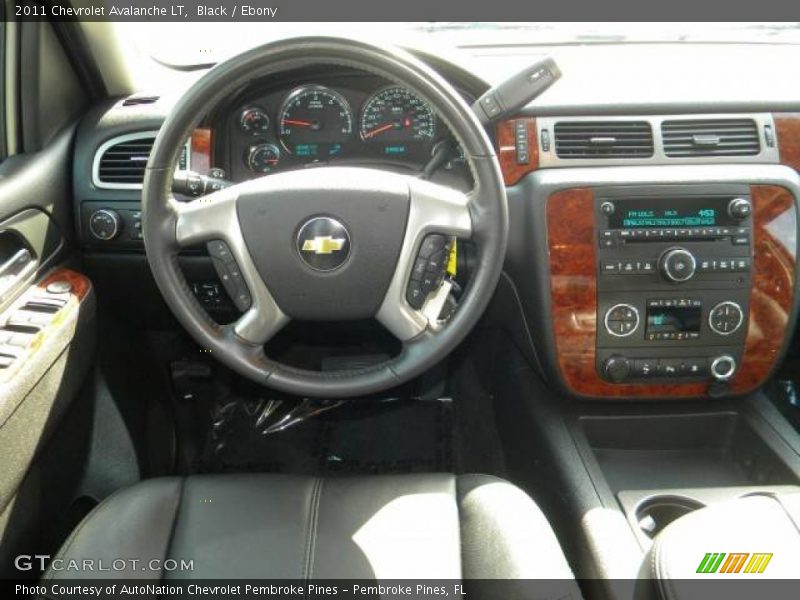 Black / Ebony 2011 Chevrolet Avalanche LT