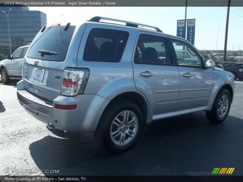 Ingot Silver Metallic / Stone 2010 Mercury Mariner V6 Premier