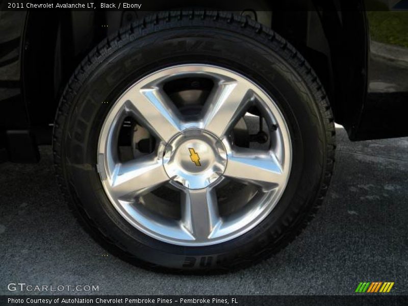 Black / Ebony 2011 Chevrolet Avalanche LT
