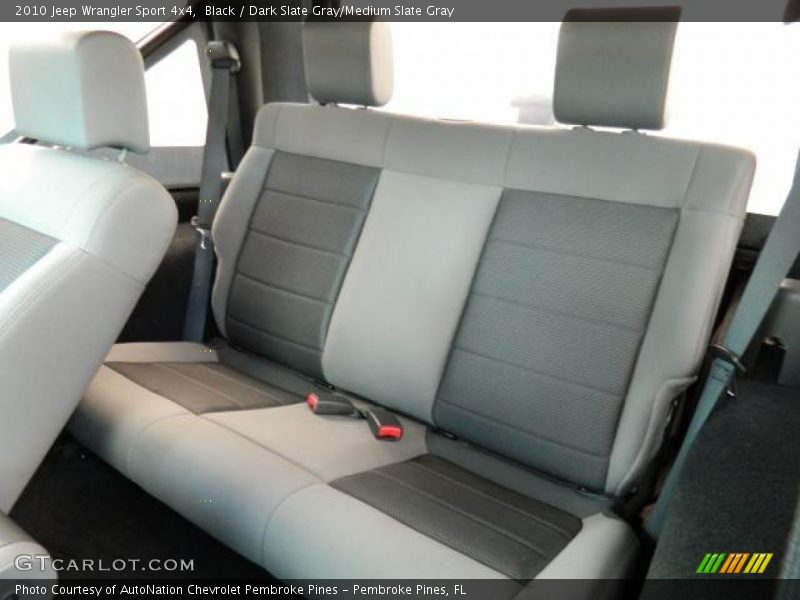 Black / Dark Slate Gray/Medium Slate Gray 2010 Jeep Wrangler Sport 4x4
