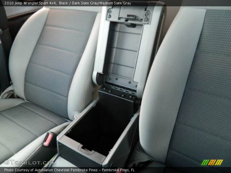 Black / Dark Slate Gray/Medium Slate Gray 2010 Jeep Wrangler Sport 4x4