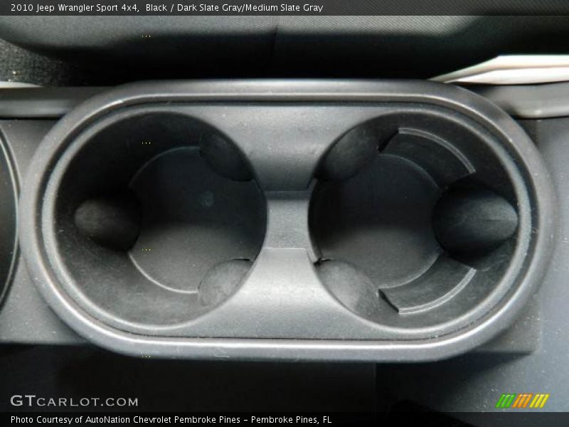 Black / Dark Slate Gray/Medium Slate Gray 2010 Jeep Wrangler Sport 4x4