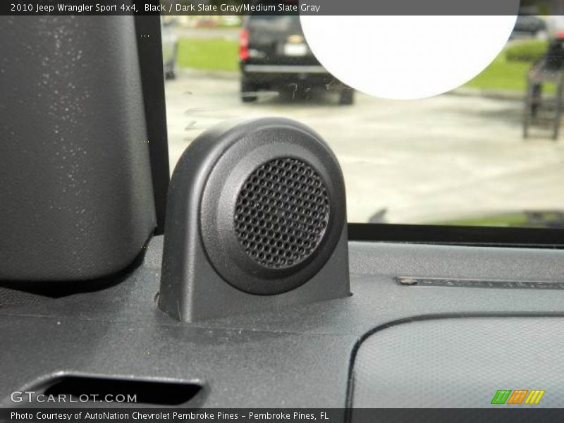 Black / Dark Slate Gray/Medium Slate Gray 2010 Jeep Wrangler Sport 4x4