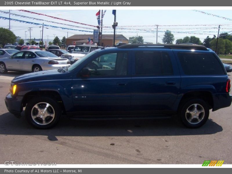 Superior Blue Metallic / Light Gray 2005 Chevrolet TrailBlazer EXT LT 4x4