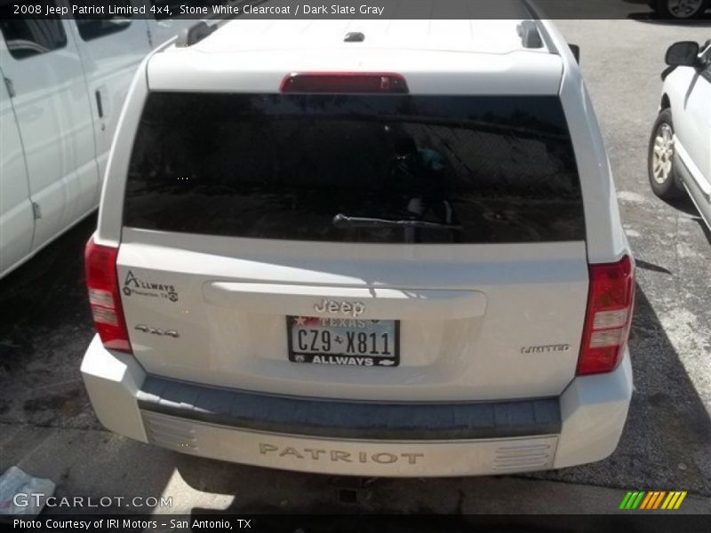 Stone White Clearcoat / Dark Slate Gray 2008 Jeep Patriot Limited 4x4